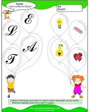 Sesler Çalışma Sayfaları